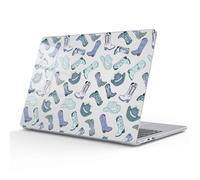 AdorableWhimsy for MacBook Air 13.6 Inch Case M5/M4/M3/M2 2026-2022 Release A3449 A3240 A3113 A2681 Retro Cowgirl Boot Aesthetic Design Crystal Clear Girly Case Laptop Protective Hard Shell Cover