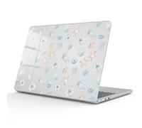 AdorableWhimsy for MacBook Air 15 Inch Case 2025 2024 2023 Release M4 A3241 M3 A3114 M2 A2941 Sea Turtle Seashell Design Cute Clear Protective Case Hard Shell Laptop Cover for MacBook Pro