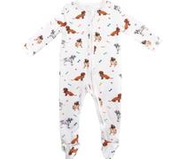 AdoraCub 100% Organic Cotton Zip Baby Sleepsuits, Newborn to 3 years | Unisex Baby Grows wrapped in Gift Box | New Baby Gifts for Baby Shower