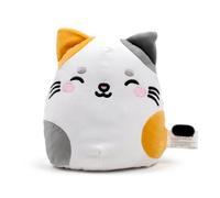 Puckator Squidglys Lola the Cat Adoramals Pets Plush Toy - Plushies Cute Animal Baby Newborn Kids Toys Stuff Gifts Gift For Girlfriend Cuddly Stuffed Toy Plushie