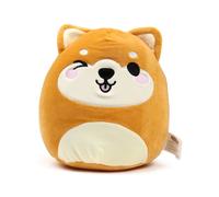Puckator Squidglys Shuggs the Shiba Inu Dog Adoramals Pets Plush Toy - Plushies Cute Animal Baby Newborn Kids Toys Stuff Gifts Gift For Girlfriend Cuddly Stuffed Toy Plushie