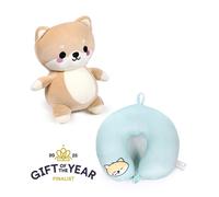 Adoramals Shuggs Shiba Inu Travel Pillow Toy