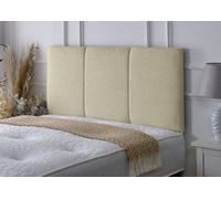 Adore Designs Alton Chenille 3Ft Single 24" Headboard - Cream