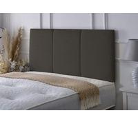 Adore Designs Alton Chenille 5Ft Kingsize 24" Headboard - Charcoal
