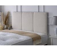 Adore Designs Alton Chenille 5Ft Kingsize 24" Headboard - Stone