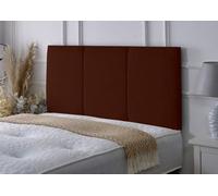 Adore Designs Alton Chenille 6Ft Super King 24" Headboard - Brown