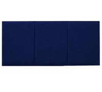 Adore Designs Alton Turin Linen 4Ft6 Double 20" Headboard - Blue