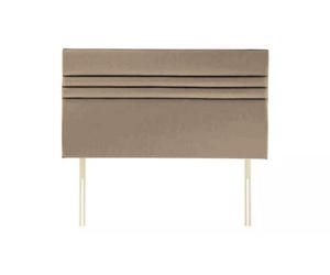 Adore Designs Apollo Plush Velvet 5Ft Kingsize 20" Headboard - Coffee
