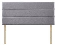 Adore Designs Eton Chenille 4Ft Small Double 20" Headboard - Light Grey