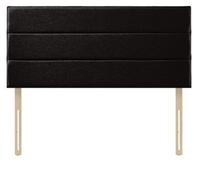 Adore Designs Eton Chenille 6Ft Super King 20" Headboard - Black