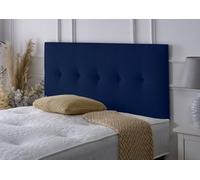Adore Designs Madrid Chenille 4Ft6 Double 24" Headboard - Blue