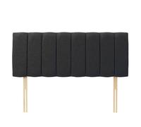 Adore Designs Portland Turin 4Ft Small Double 20" Headboard - Black