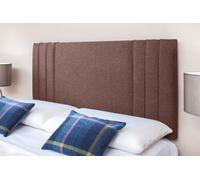 Adore Designs Rio 3 Turin Linen 6Ft Super King 24" Headboard - Beige