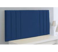 Adore Designs Rio Plush Velvet 2Ft6 Small Single 20" Headboard - Blue