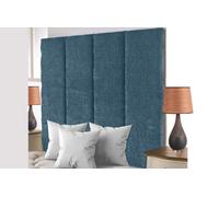 Adore Designs Stafford Chenille 4Ft Small Double 36" Headboard - Aqua