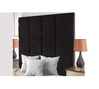 Adore Designs Stafford Chenille 6Ft Super King 36" Headboard - Black