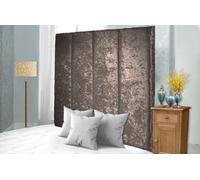 Adore Designs Stafford Crushed Velvet 4Ft Small Double 36" Headboard - Champagne