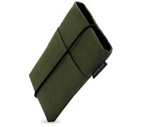 Adore June Bene Mobile Phone Case Compatible with 6-6.3 Inch Smartphones (Such as iPhone 17 Pro, iPhone 17e, iPhone 17, Galaxy S26, Galaxy S25, Pixel 10 Pro), Rubber Closure, Olive Green