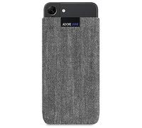 Adore June Business Pouch compatible with Galaxy S25 / Galaxy S24 / S23 / S22, Characteristic Material Fabric Sleeve with Display Cleaning Effect