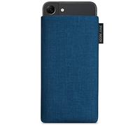 Adore June Classic Blue-Ocean Protective Case Compatible with Galaxy S23 / Galaxy S22, Heavy Duty Textile Workbench Pouch with Display Cleaning Effect