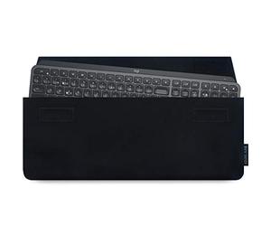 Adore June Keeb Protection Sleeve compatible with Logitech MX Keys/MX Keys S, Custom Made Case for Logitech MX Keys S/Logitech MX Keys - Black