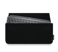 Adore June Keeb Protection Sleeve compatible with Logitech MX Keys Mini/Logitech MX Keys Mini Mac, Custom Made Case for Logitech MX Keys Mini for Mac/Logitech MX Keys Mini - Black