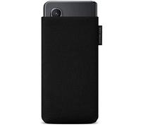 Adore June Protection Sleeve Classic Recycled Black compatible with Galaxy Z Fold 6 2024 / Fold 5 / Fold 4 / Fold 3 / Fold 2, Modern Sustainable R-PES Fabric. Manufactured in Europe