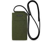 Adore June Phone Crossbody Bag Move compatible with 6,7-7,0" Smartphones (like iPhone 17 Pro Max, iPhone 16 Pro Max, 16 Plus, Galaxy S25 Ultra, Pixel 10 Pro XL), Adjustable Strap, Color Olive-Green