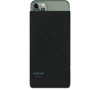 Adore June Triangle Pouch compatible with Apple iPhone 11 Pro Max, Elegant Fabric Made Sleeve with Display Cleaning Effect, Black