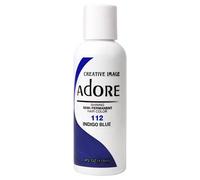 Adore Shining Semi Permanent Hair Colour, 112 Indigo Blue