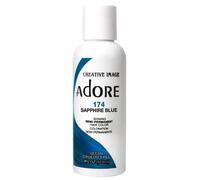 Adore Shining Semi Permanent Hair Color Sapphire Blue (174), 118ml