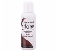 Adore Semi-Permanent Hair Colour – Shining – 104 Sienna Brown – 118 ml