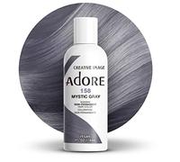Adore Shining Semi Permanent Hair Color Mystic Gray (158), 118ml