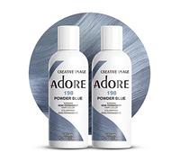 Adore Shining Semi Permanent Hair Color Powder Blue (198), 118ml