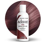 Adore Semi-Permanent Hair Colour – Shining – 104 Sienna Brown – 118 ml