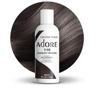 Adore Shining Semi Permanent Hair Colour, 110 Darkest Brown
