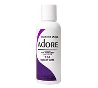 Adore Shining Semi Permanent Hair Colour, 114 Violet Gem