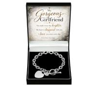 Adored Gifts Bracelet for Girlfriend Unity Heart - My Gorgeous Girlfriend