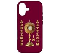 Adoremus in Aeternum Jesus Christ Eucharist Case for iPhone 17