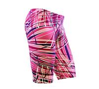 Adoretex Boy's/Men's Printed Pro Athletic Jammer Swimsuit Swim Shorts, Maroon, 34