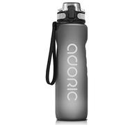 ADORIC Sports Water Bottle, BPA Free Tritan Non-Toxic Plastic Sport Water Cup, Durable Leak Proof Water Bottle with Filter, Flip Top