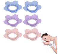 Adorila 6 Pack Silicone Wrist Bands for Washing Face, Spa Face Wash Wristbands, Wrist Water Guards Prevent Water from Spilling Down Arm