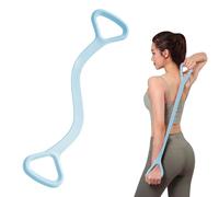 Adorila Figure 8 Resistance Band, for Men's and Women's Fitness, Portable Elastic Ropes for Yoga, Pilates(15LB Blue)