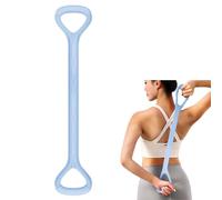 Adorila Figure 8 Resistance Band, for Men's and Women's Fitness, Portable Elastic Ropes for Yoga, Pilates(10LB Blue)