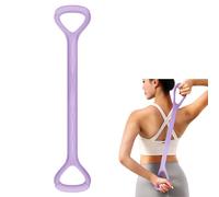 Adorila Figure 8 Resistance Band, for Men's and Women's Fitness, Portable Elastic Ropes for Yoga, Pilates（10LB Purple）