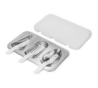 Adorila Stainless Steel Popsicle Molds for Kids, Homemade Ice Cream Molds Set, Reusable Ice Pop Maker with Lid and Sticks