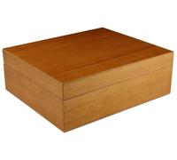adorini Humidor Torino Cedro Deluxe - Cigar Humidor with Hair Hygrometer for Perfect Storage of Cigars, for up to 30 Cigars