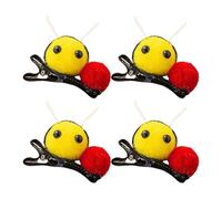 Adorkable Adorable Bees Hair Clip For Girls Kid Barrettes Veg Bees Handmade Hairpins Lovely Hairpins Hair Clip
