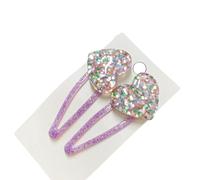 Adorkable Star Hair Clip Lovely Heart Hair Clip Glittering Hairpins Barrettes Girls HairPins 2000s Trend Children's Hair Accessories