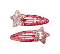 Adorkable Star Hair Clip Lovely Heart Hair Clip Glittering Hairpins Barrettes Girls HairPins 2000s Trend